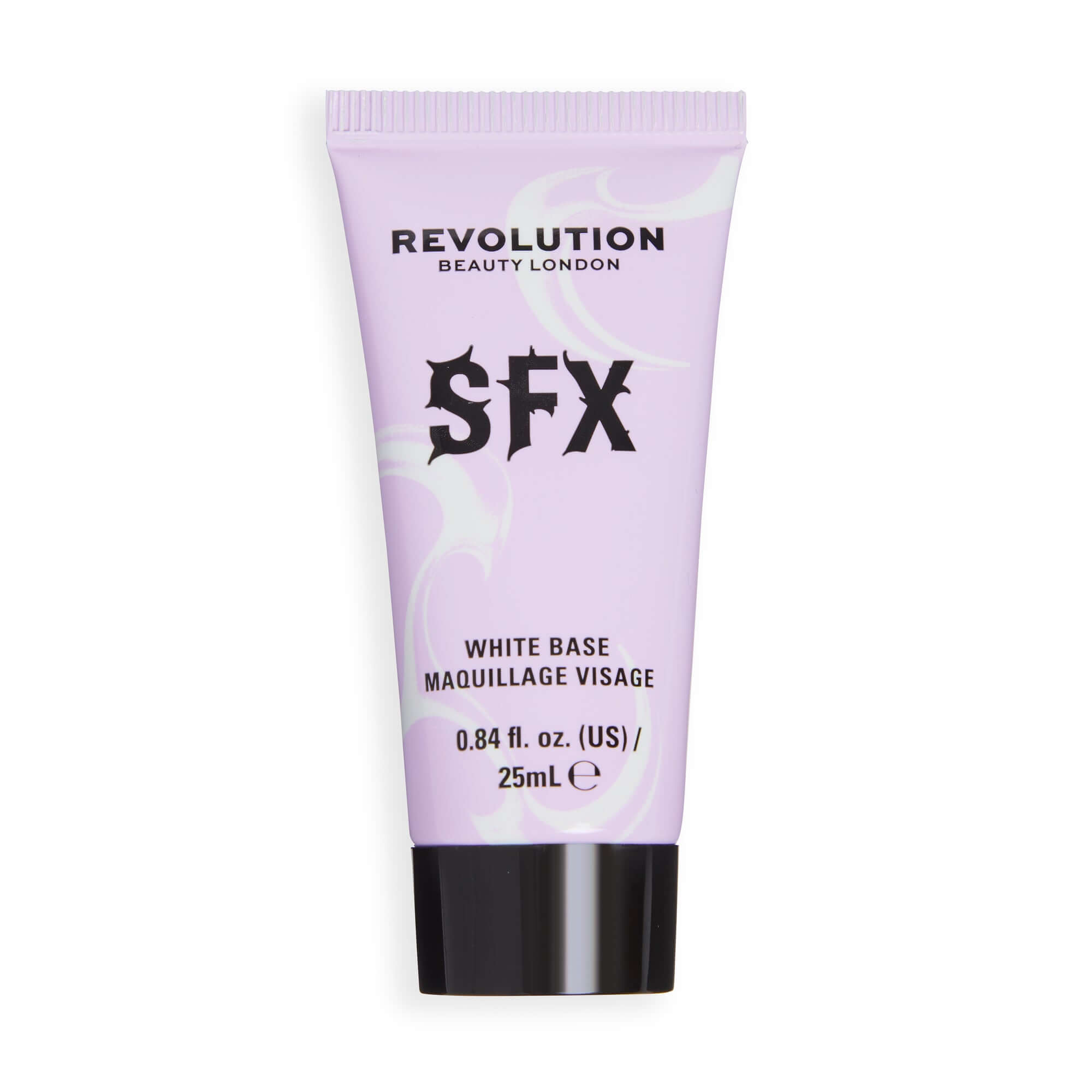 Revolution SFX White Base Face Paint tube, perfect for Halloween SFX makeup and creating a classic skull or ghost look.