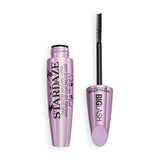Revolution Stardaze Glitter Mascara Fairy Lilac with wand, shimmering glitter formula for enhancing lashes.