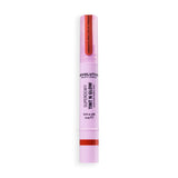 Revolution Superdewy Tint N Glow Blush Stain in Terracotta Twist, lightweight liquid blush with blendable formula.