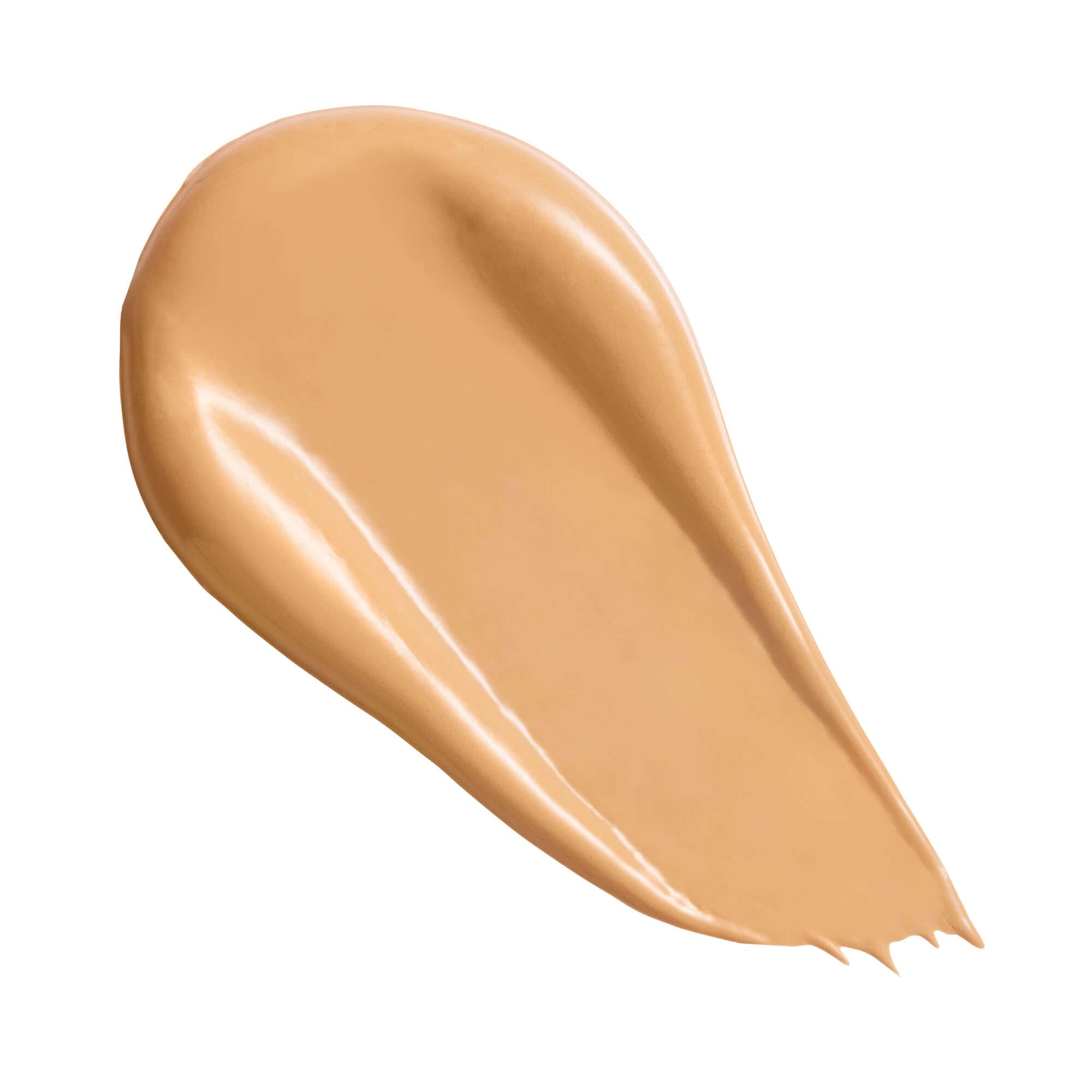 Revolution Superfix Blur Longwear Foundation swatch showing soft matte finish and smooth texture.