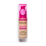 Revolution Superfix Blur Longwear Foundation in F0.3W with a soft matte finish and longwear coverage.