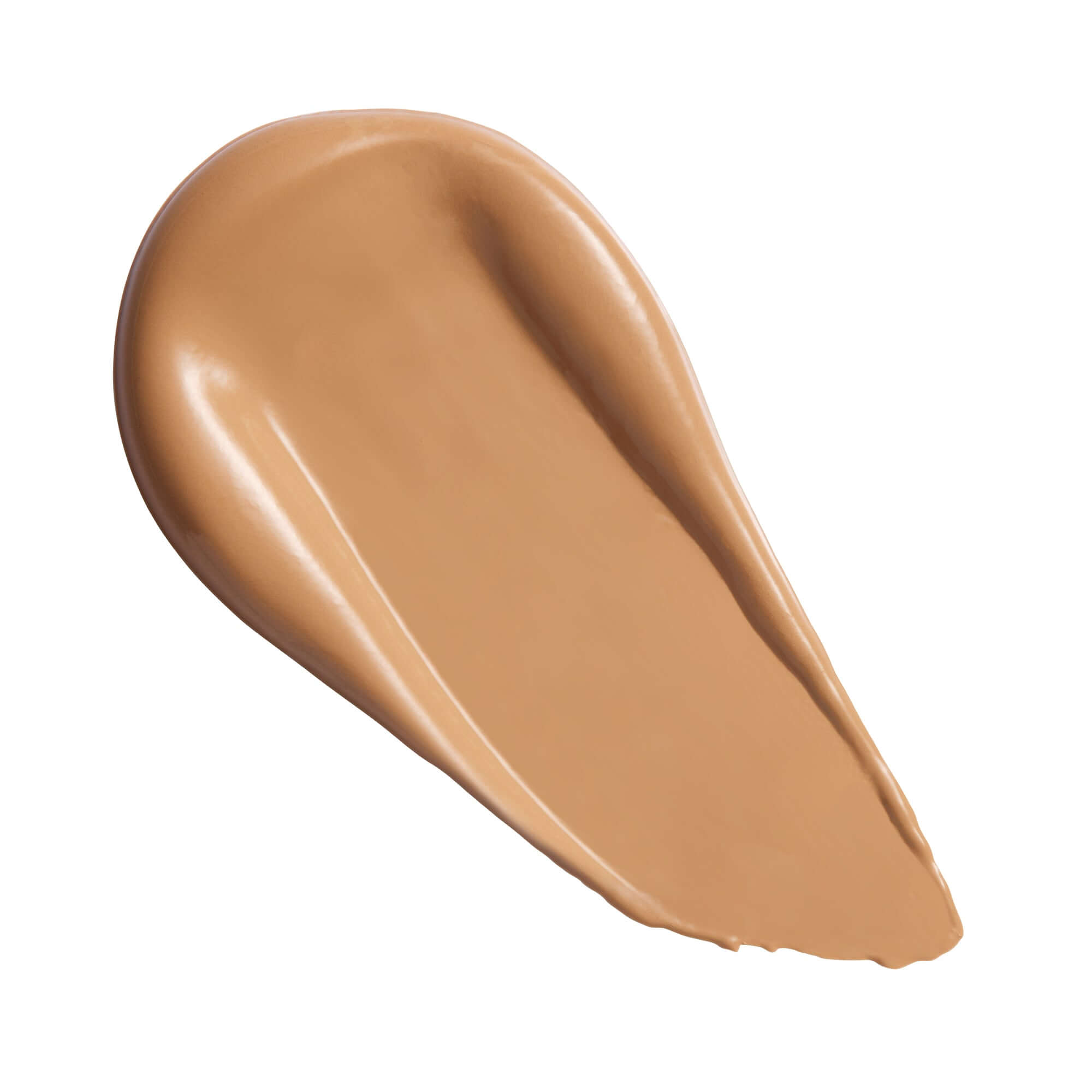 Revolution Superfix Blur Longwear Foundation swatch showing its smooth, soft matte finish and skin-perfecting formula.