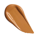 Swatch of Revolution Superfix Blur Longwear Foundation showing a rich brown shade for even complexion.