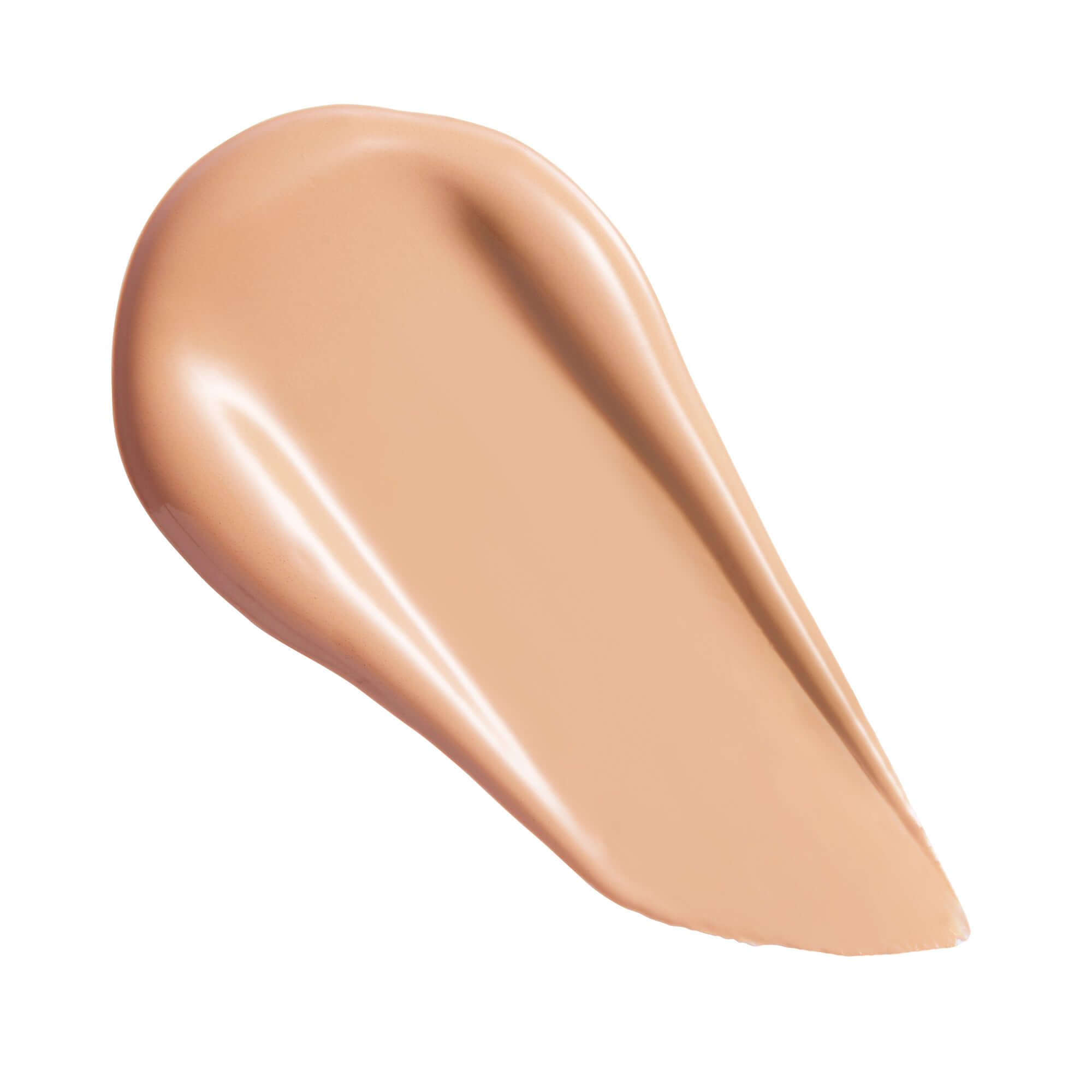 Swatch of Revolution Superfix Blur Longwear Foundation showcasing its soft matte texture and breathable finish.