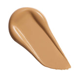 Revolution Superfix Blur Longwear Foundation creamy texture swatch displaying soft matte finish for a flawless complexion.