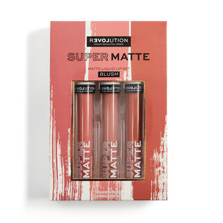 Relove by Revolution Supermatte Liquid Lip Set Blush