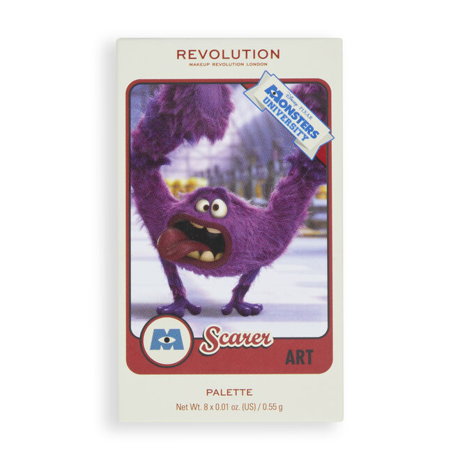 Disney Pixar’s Monsters University and Revolution Art-inspired Scare Card Eyeshadow Palette