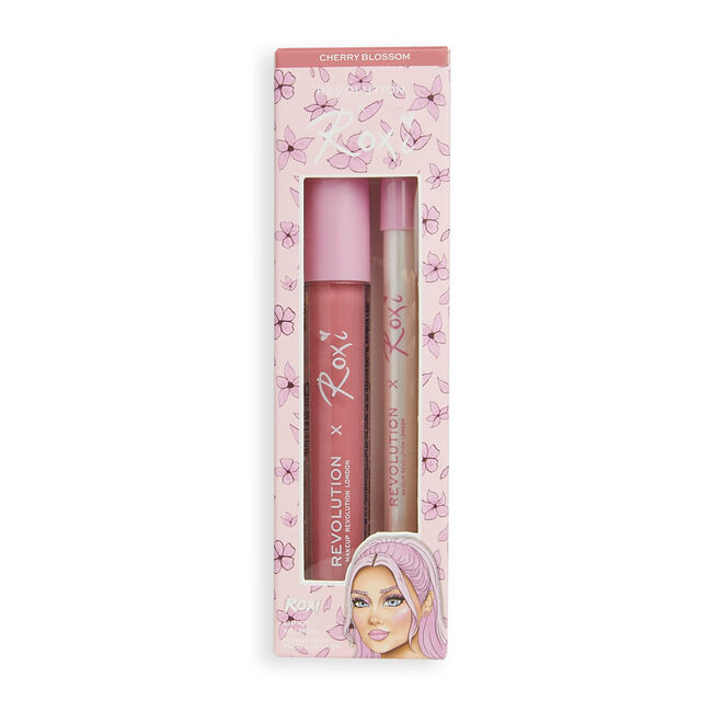 Makeup Revolution X Roxi Cherry Blossom Lip Kit