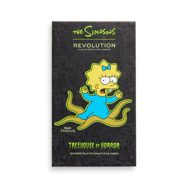 The Simpsons Makeup Revolution Mini Eyeshadow Palette "Alien Maggie"