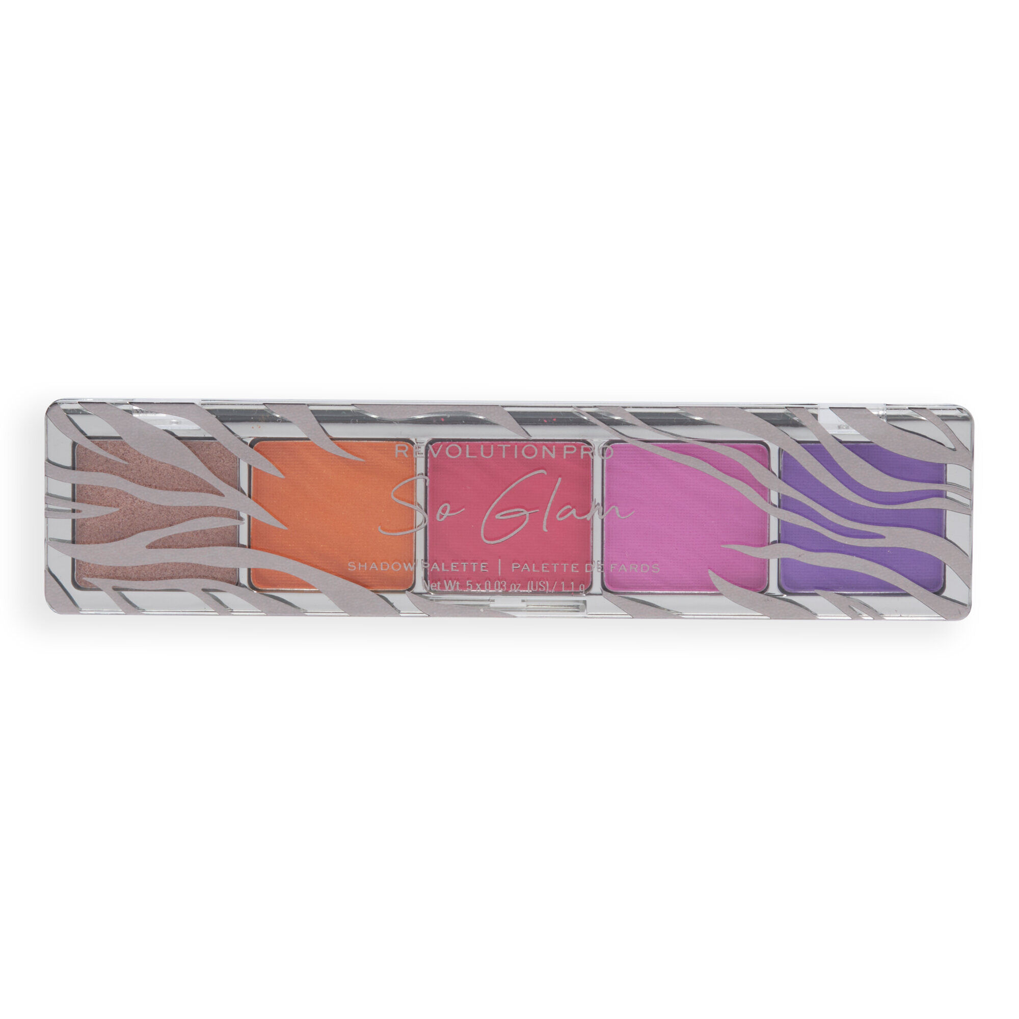 Revolution Pro Glam Palette So Glam Zebra Brights