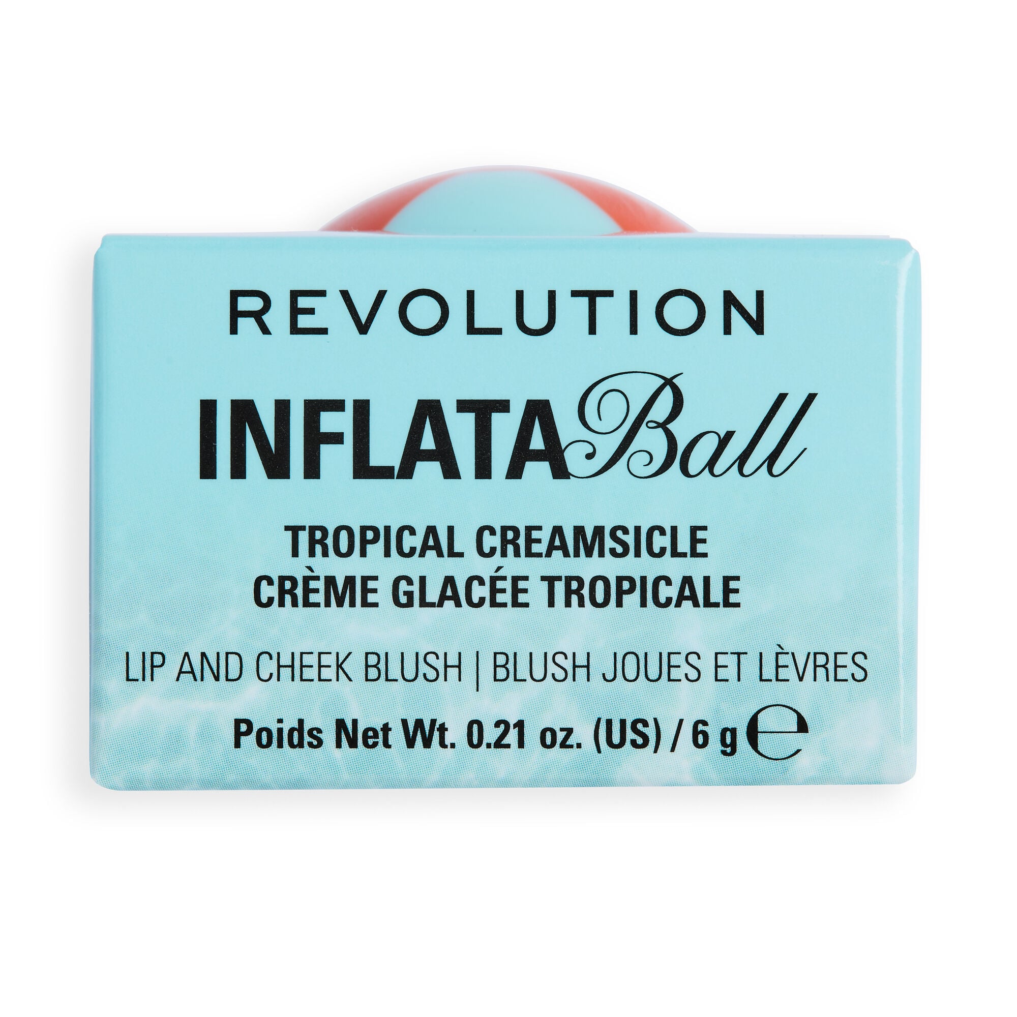 Revolution Inflatable Glow Lip & Cheek Tint Tropical Creamsicle