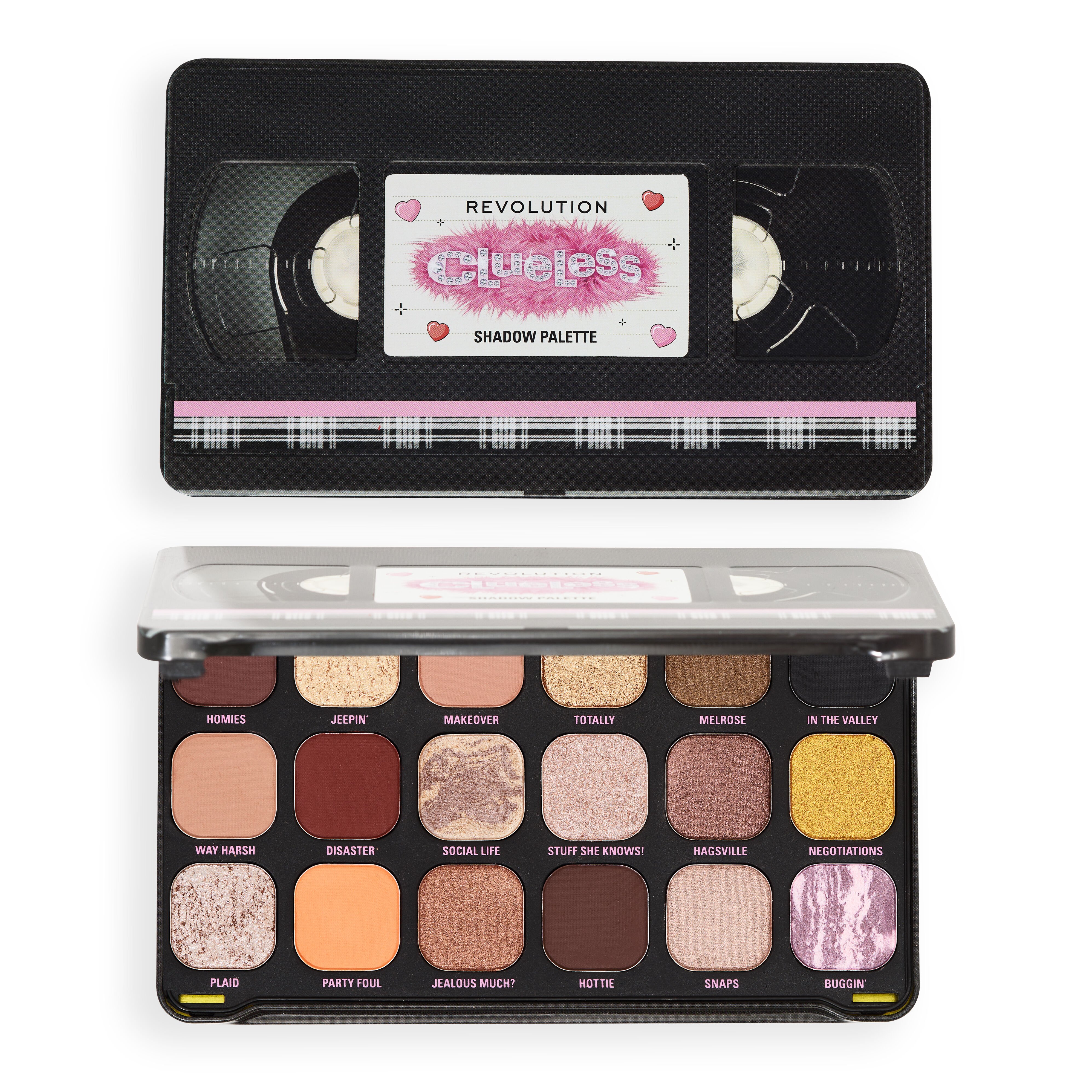 Revolution X Clueless Forever Flawless VHS Tape Palette