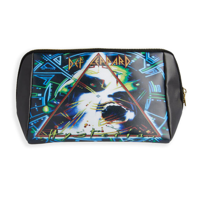 Rock and Roll Beauty Def Leppard Hysteria Cosmetic Bag