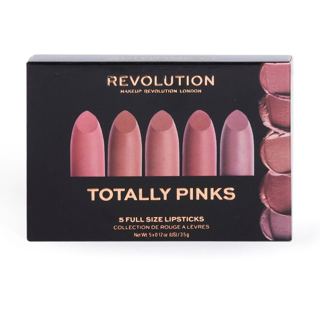 Makeup Revolution Matte Lipstick Collection Totally Pinks