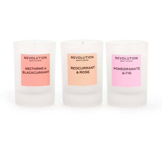 Revolution Home Fruity Mini Candle Gift Set
