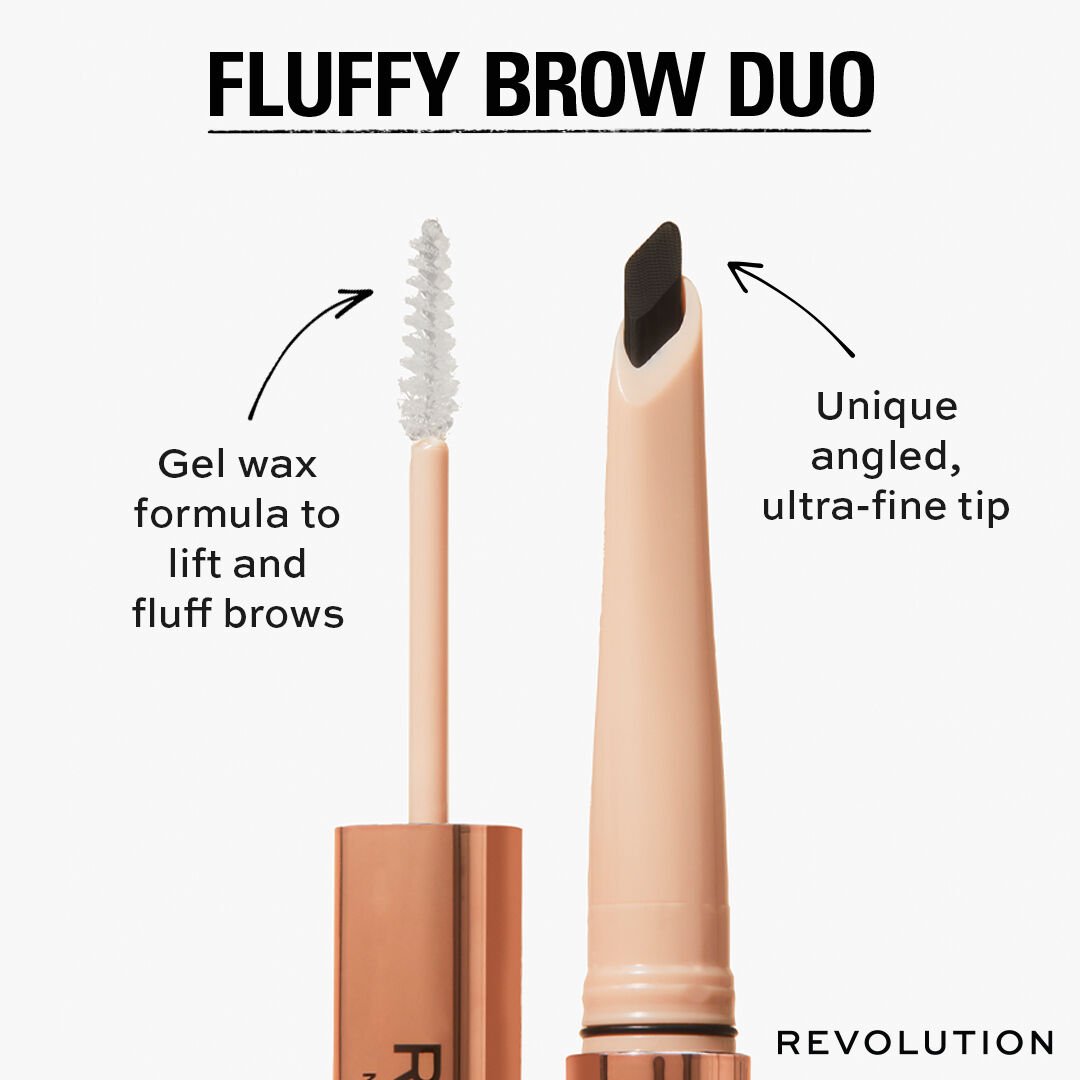 Makeup Revolution Fluffy Brow Filter Duo