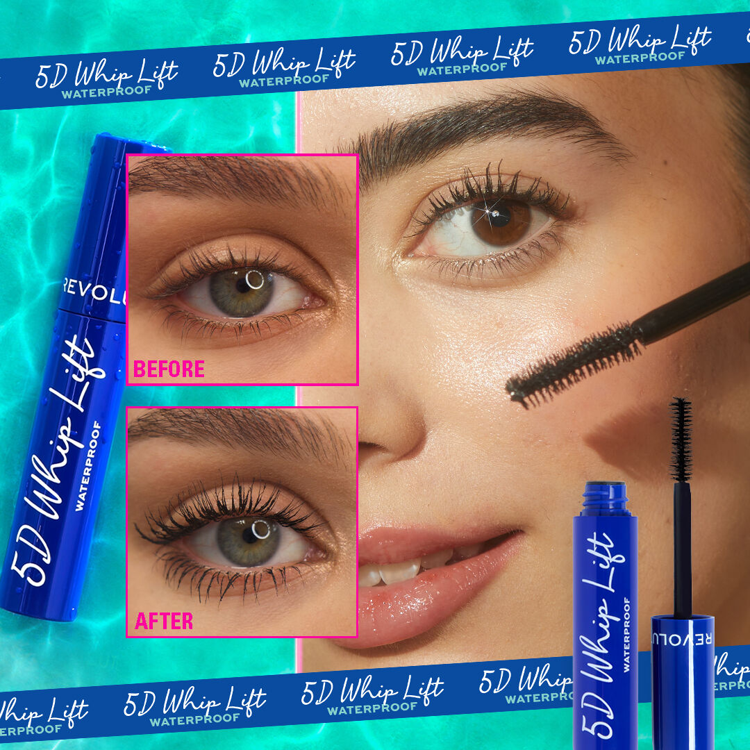 Makeup Revolution 5D Whip Lift Waterproof Mascara Revolution Beauty