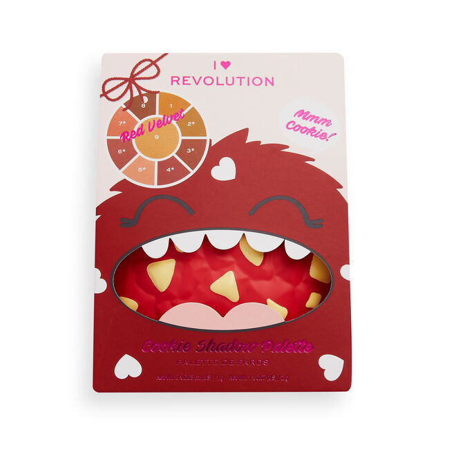 I Heart Revolution Red Velvet Cookie Eyeshadow Palette