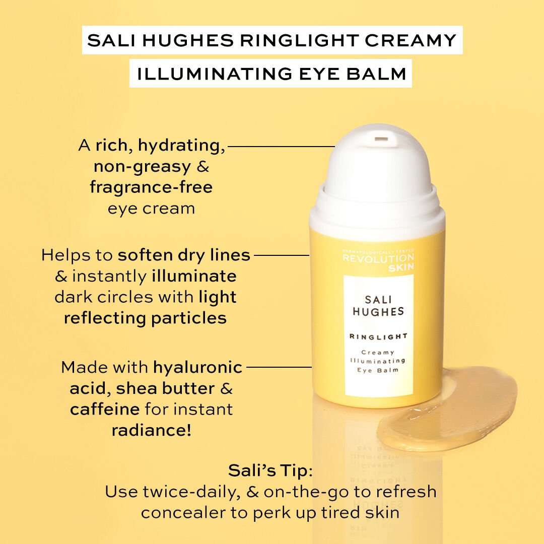Revolution Skincare x Sali Hughes Ringlight Creamy Illuminating Eye Balm