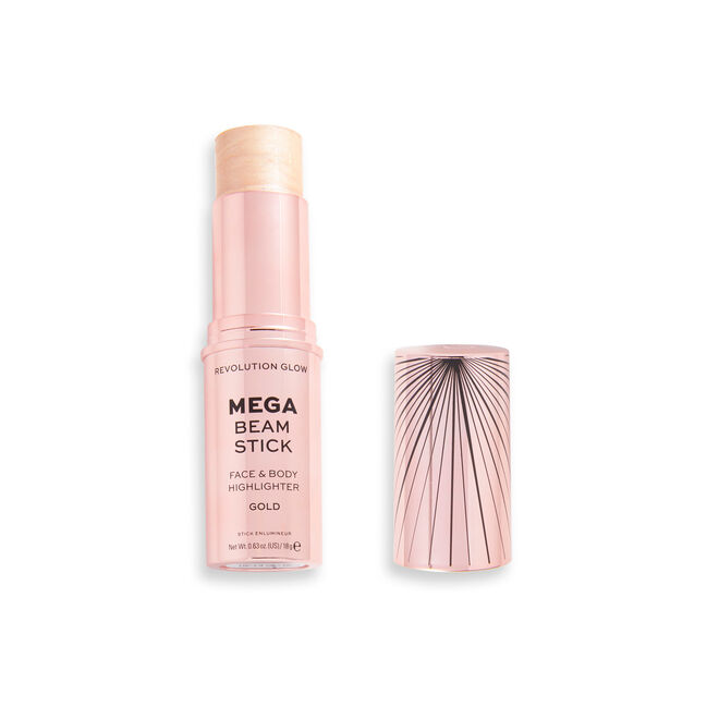 Makeup Revolution Glow  Mega Beam Stick Highlighter Gold