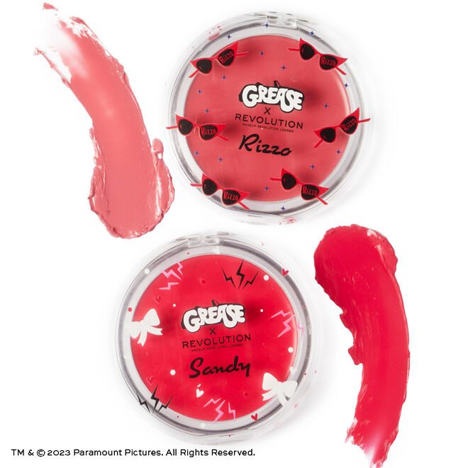 Grease x Makeup Revolution Sandy Melting Blusher Dark Pink Lady