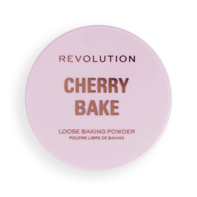 Makeup Revolution Y2k Cherry Bake Loose Powder & Puff