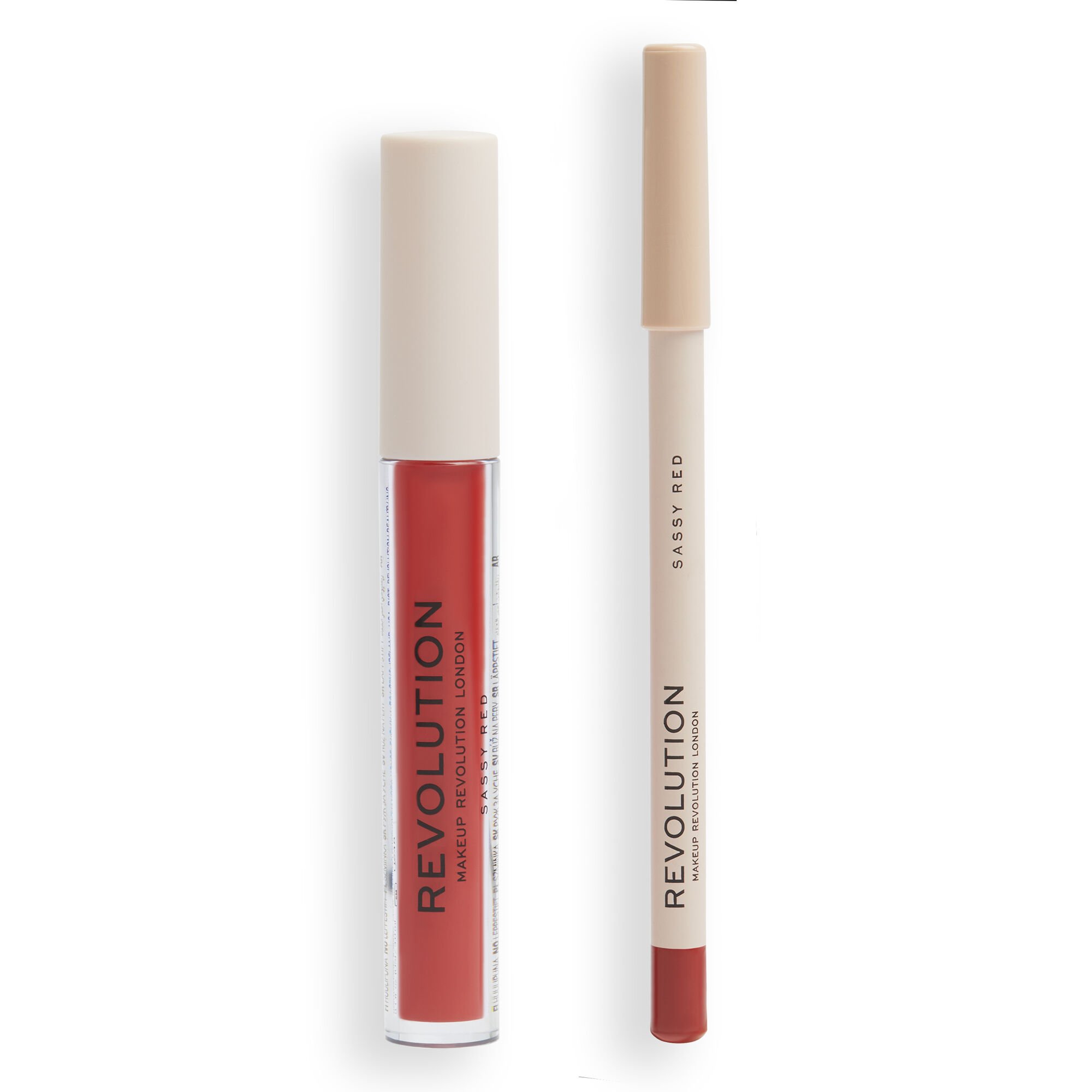 Makeup Revolution Lip Contour Kit Sassy Red