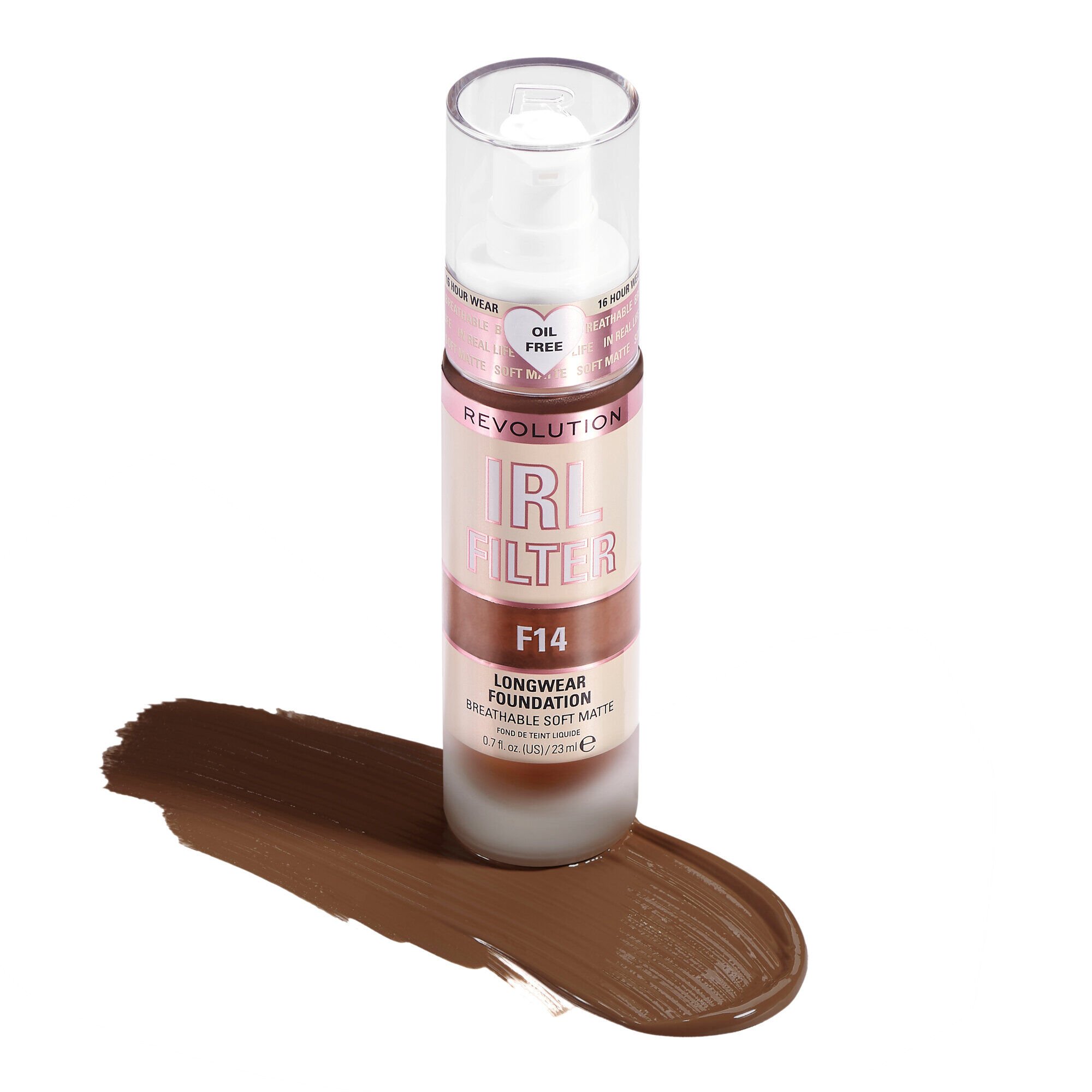 Revolution IRL Filter 16H Longwear Soft Matte Foundation F14
