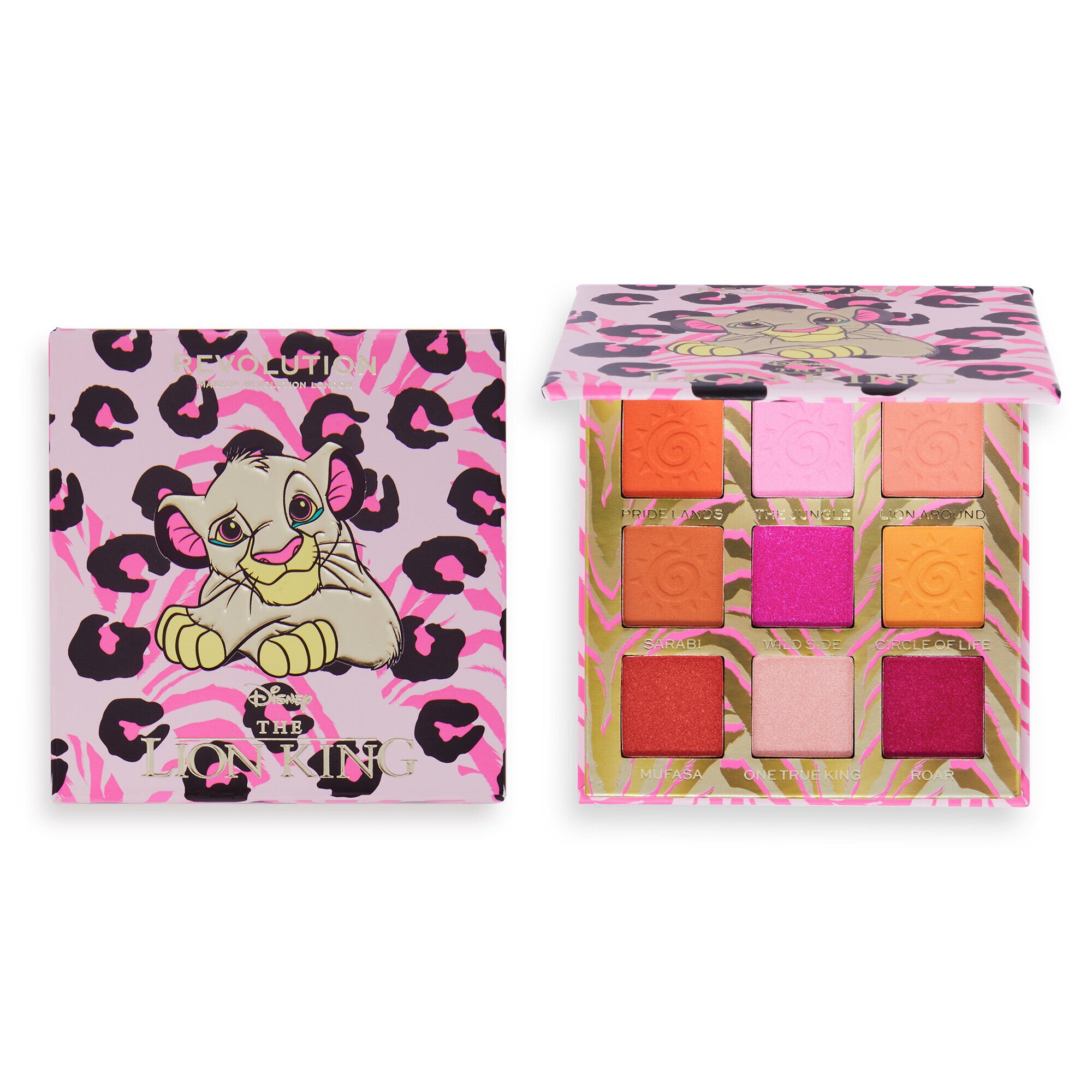 Disney's The Lion King Revolution I Walk On The Wild side Eyeshadow Palette