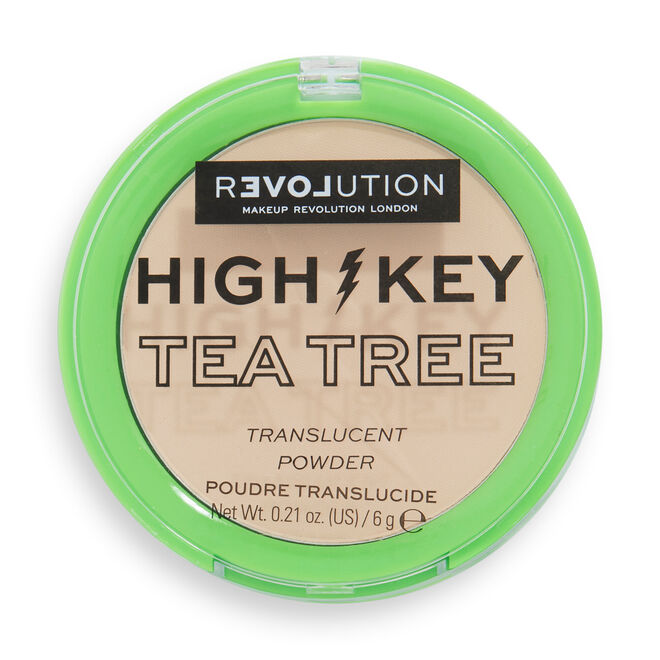 Relove by Revolution High Key Tea Tree Pressed Powder Translucent