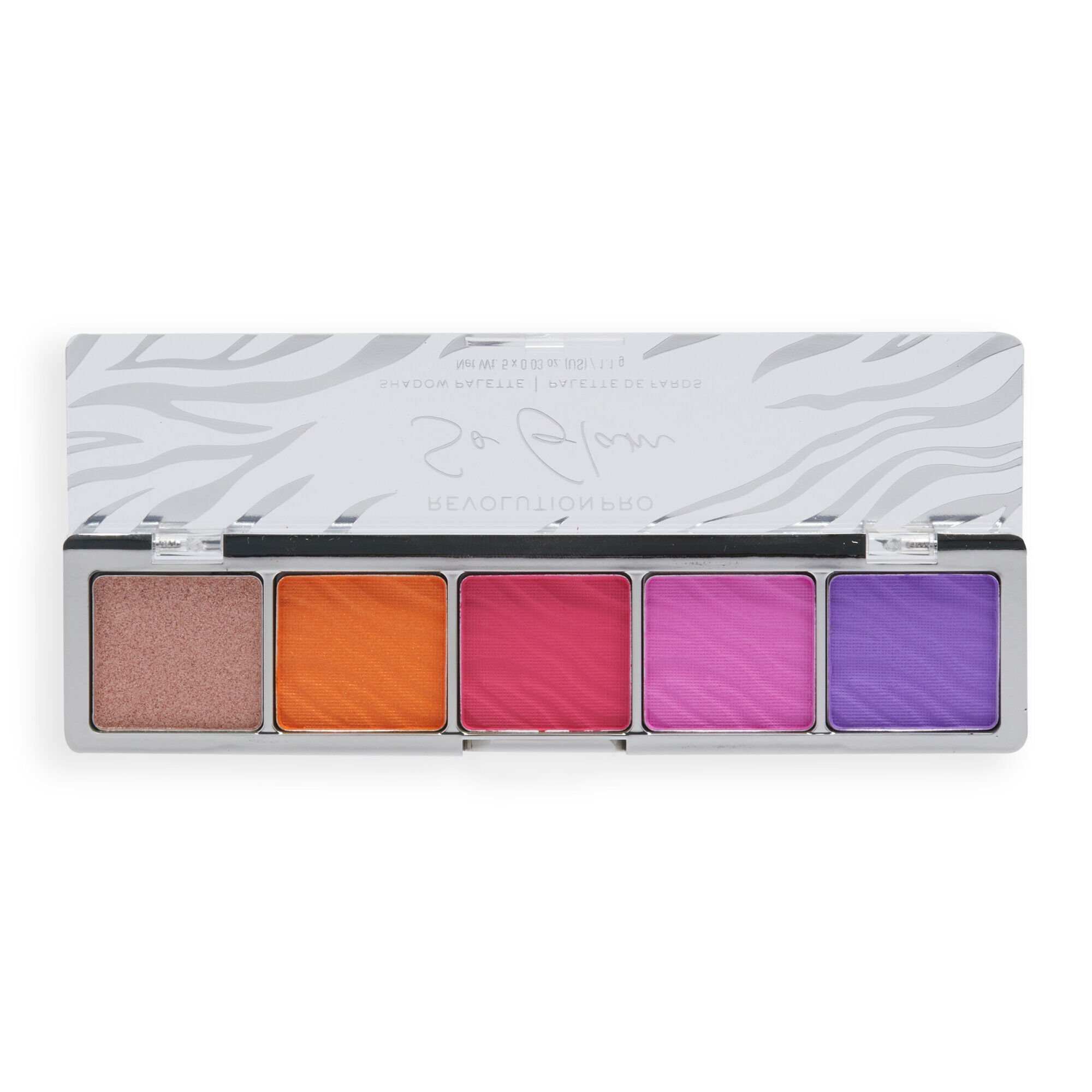 Revolution Pro Glam Palette So Glam Zebra Brights