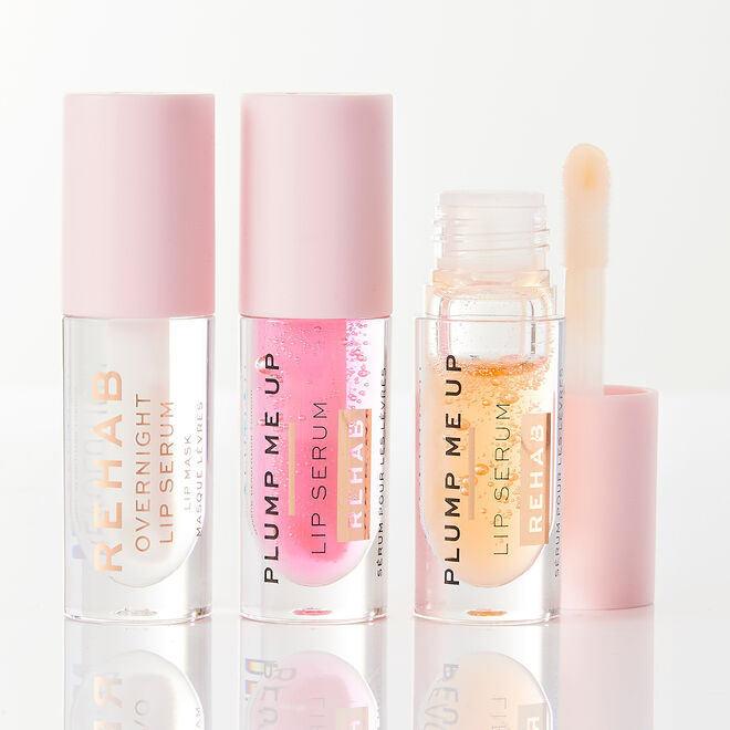 Makeup Revolution Rehab Plump Me Up Lip Serum Pink Glaze