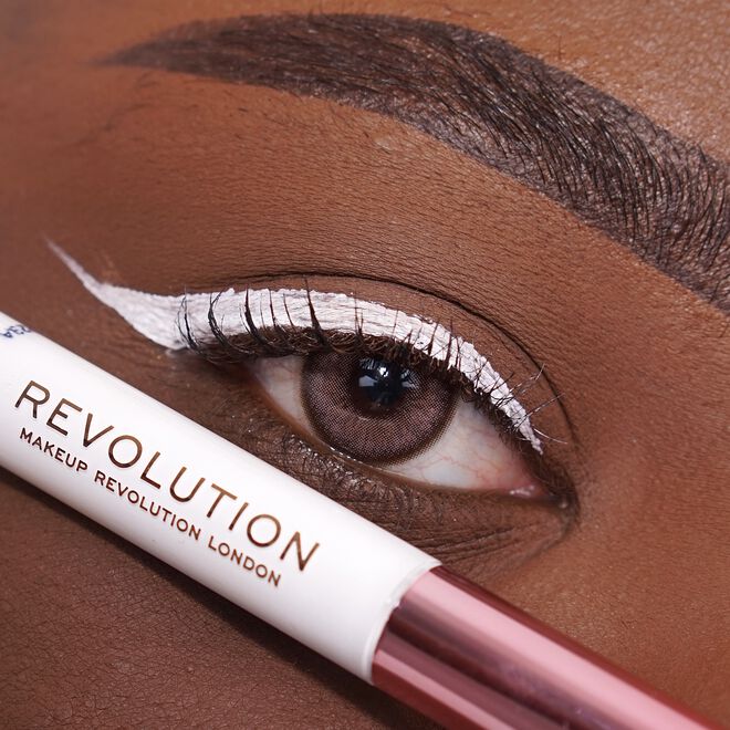 Makeup Revolution Super Flick Liquid Eyeliner White