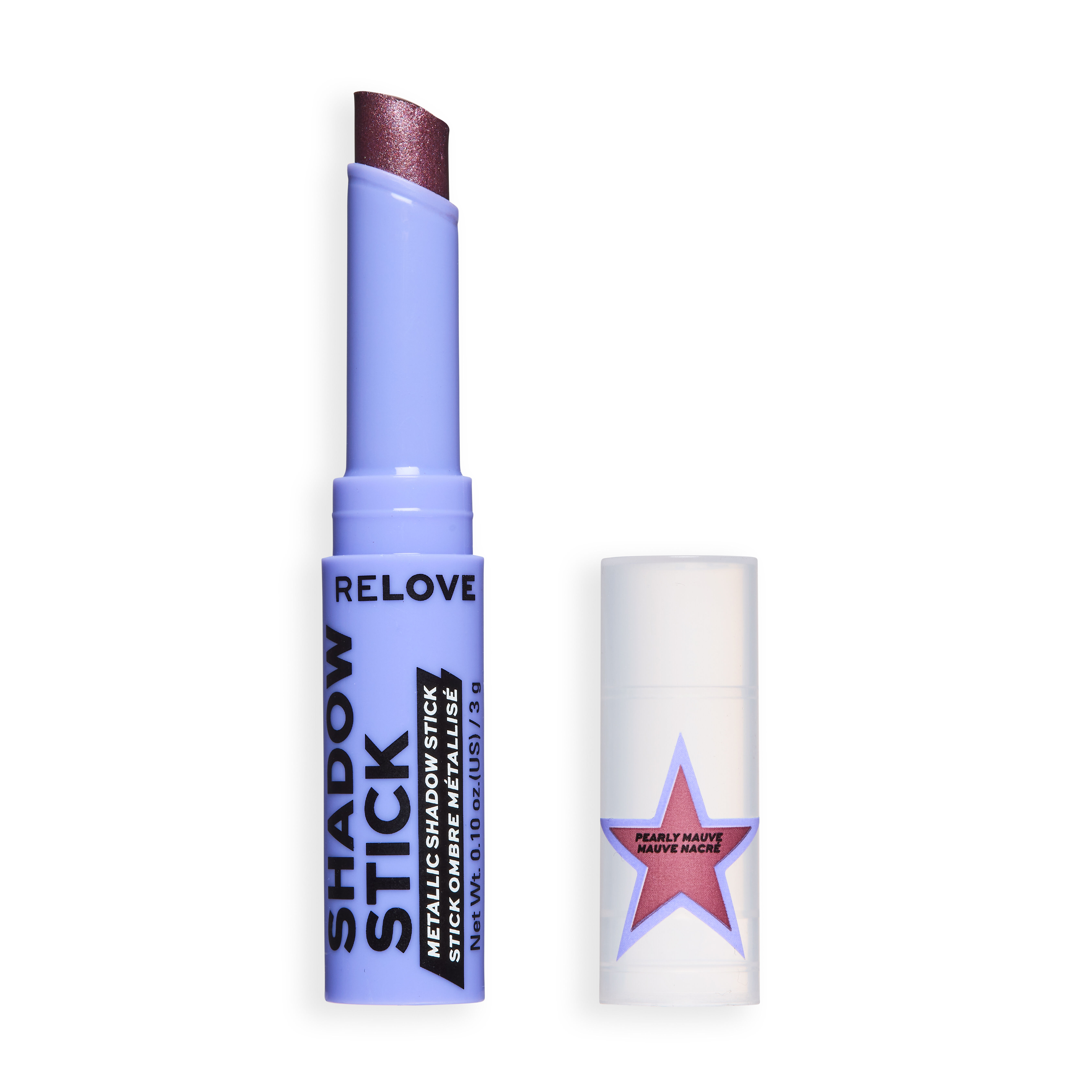 Relove Shadow Stick Metallic Eyeshadow Stick Pearly Mauve