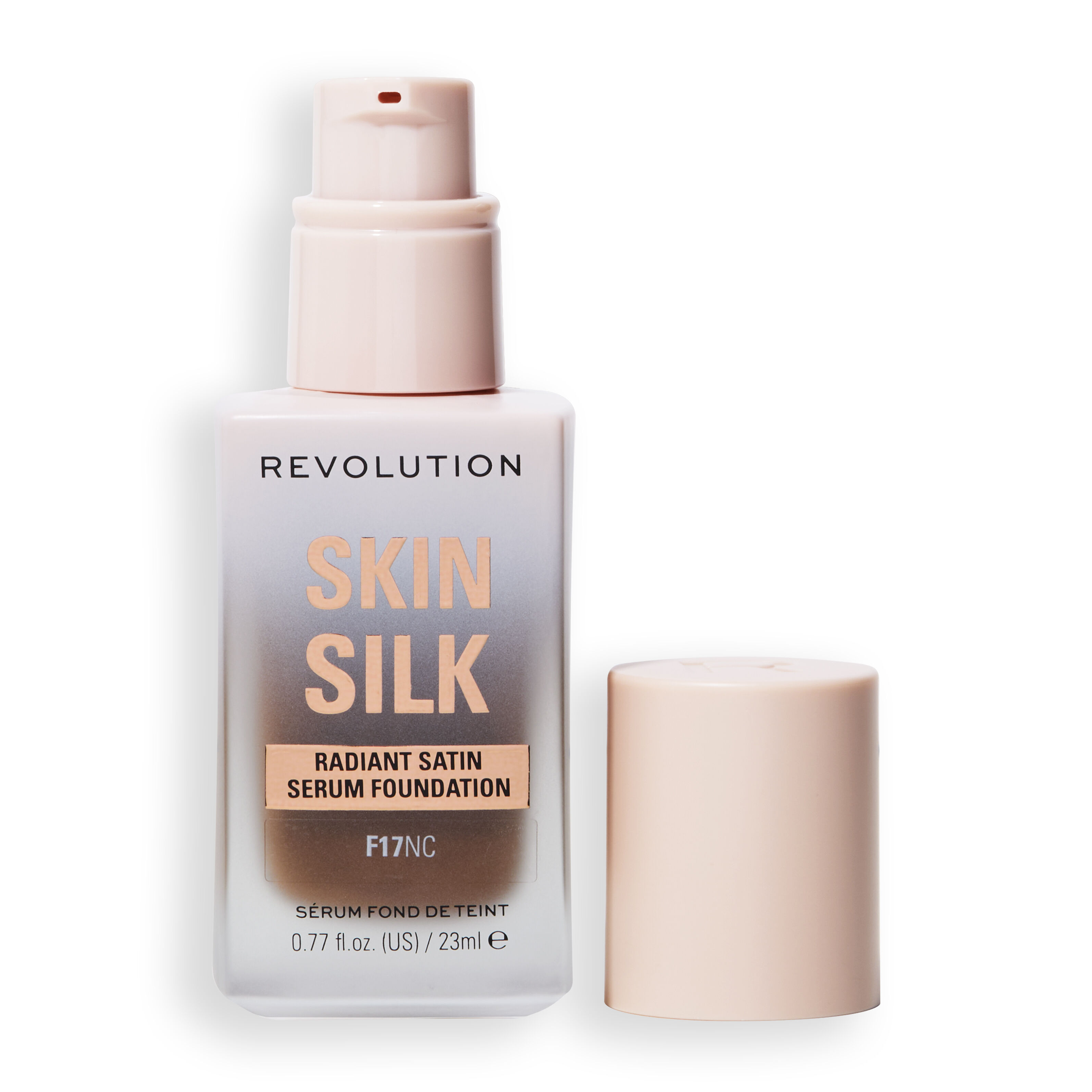 Revolution Skin Silk Radiant Satin Serum Foundation F17NC