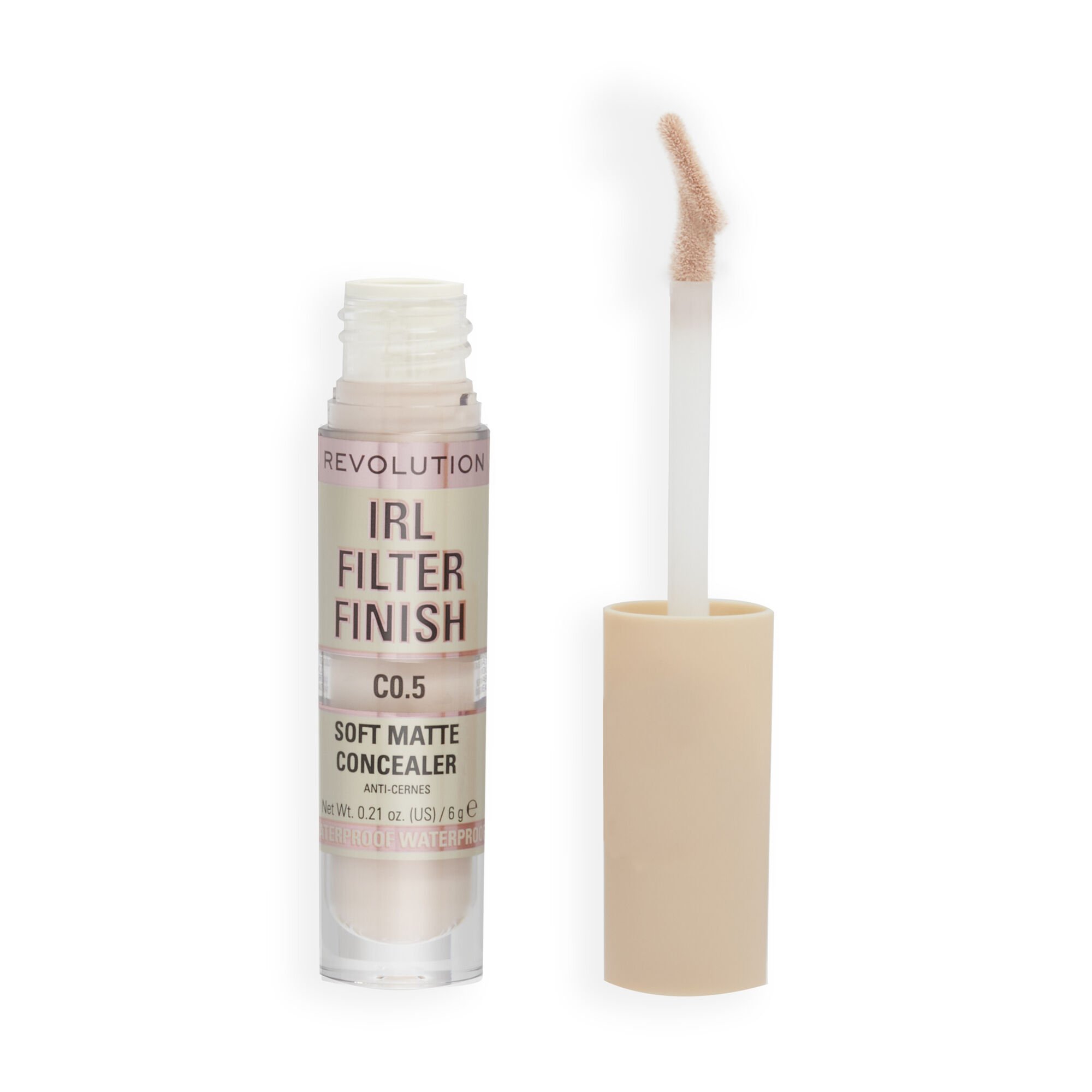 Revolution IRL Filter 16H Hydrating Full Coverage Concealer C0.5