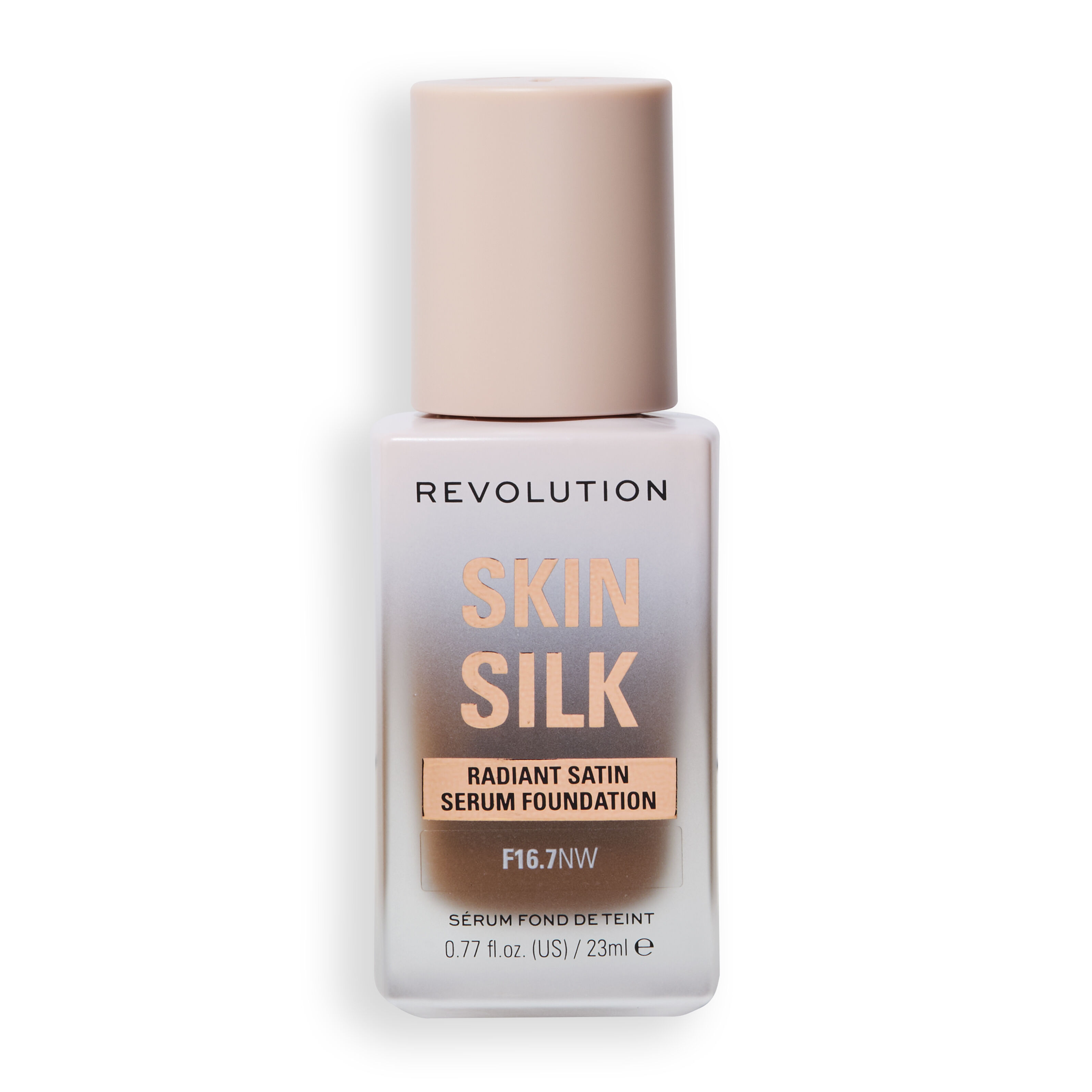 Revolution Skin Silk Radiant Satin Serum Foundation F16.7NW