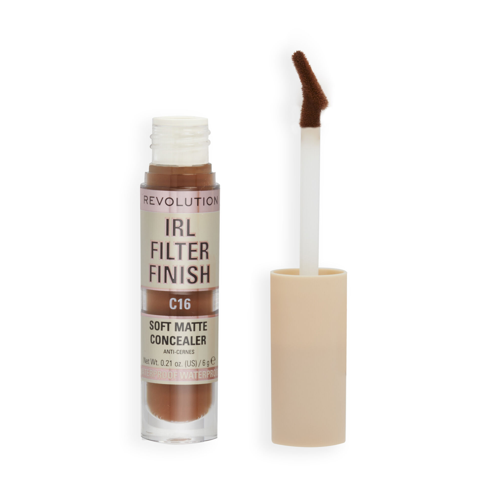 Revolution IRL Filter 16H Hydrating Full Coverage Concealer C16