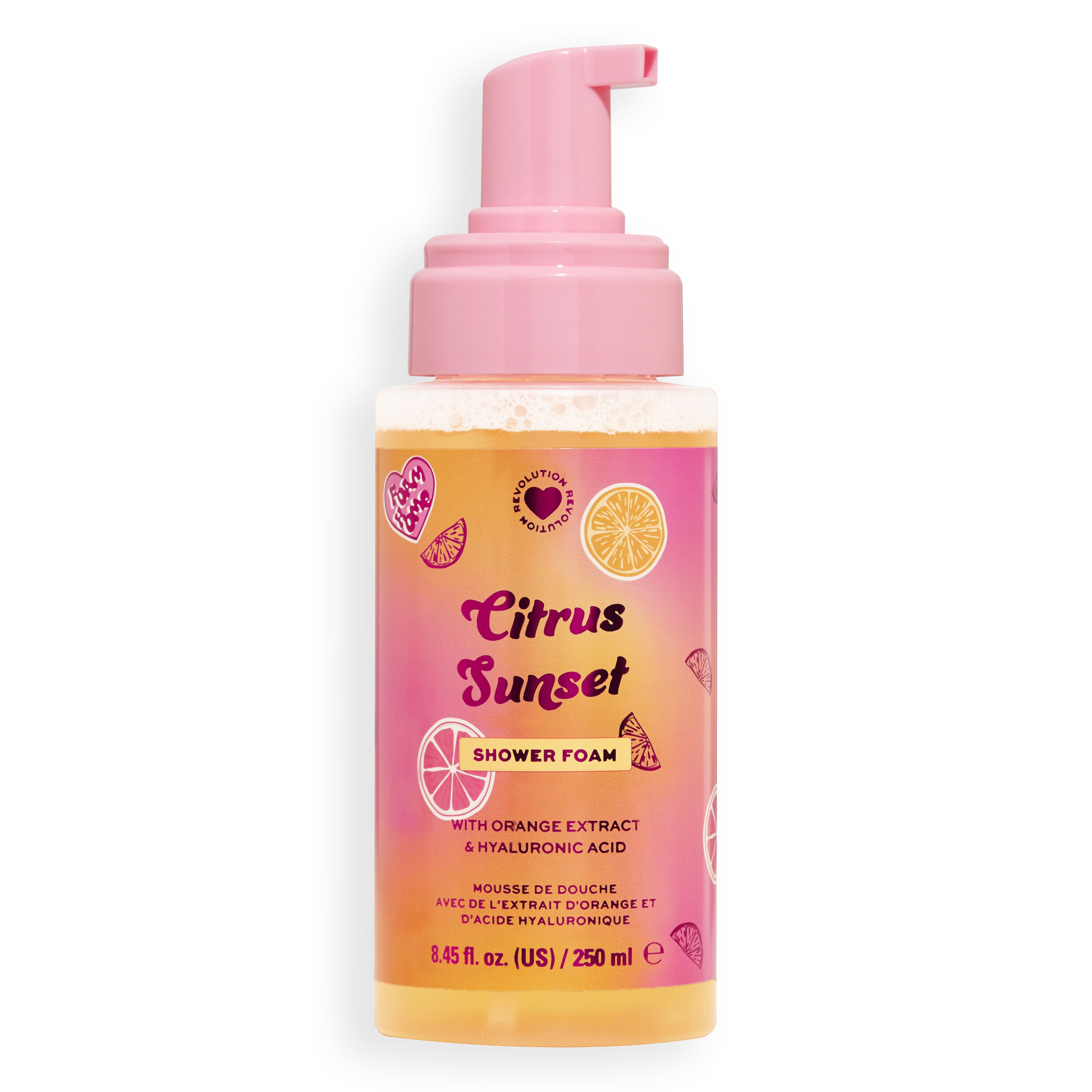 I Heart Revolution Citrus Sunset Shower Foam
