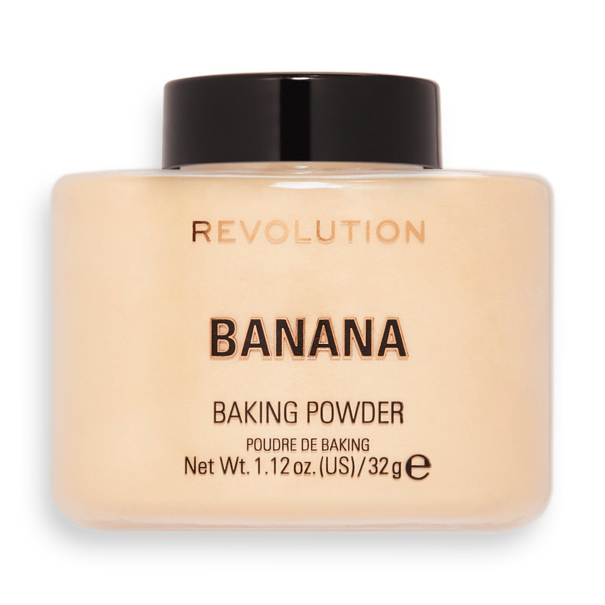 Makeup Revolution Loose Baking Powder Banana Revolution Beauty