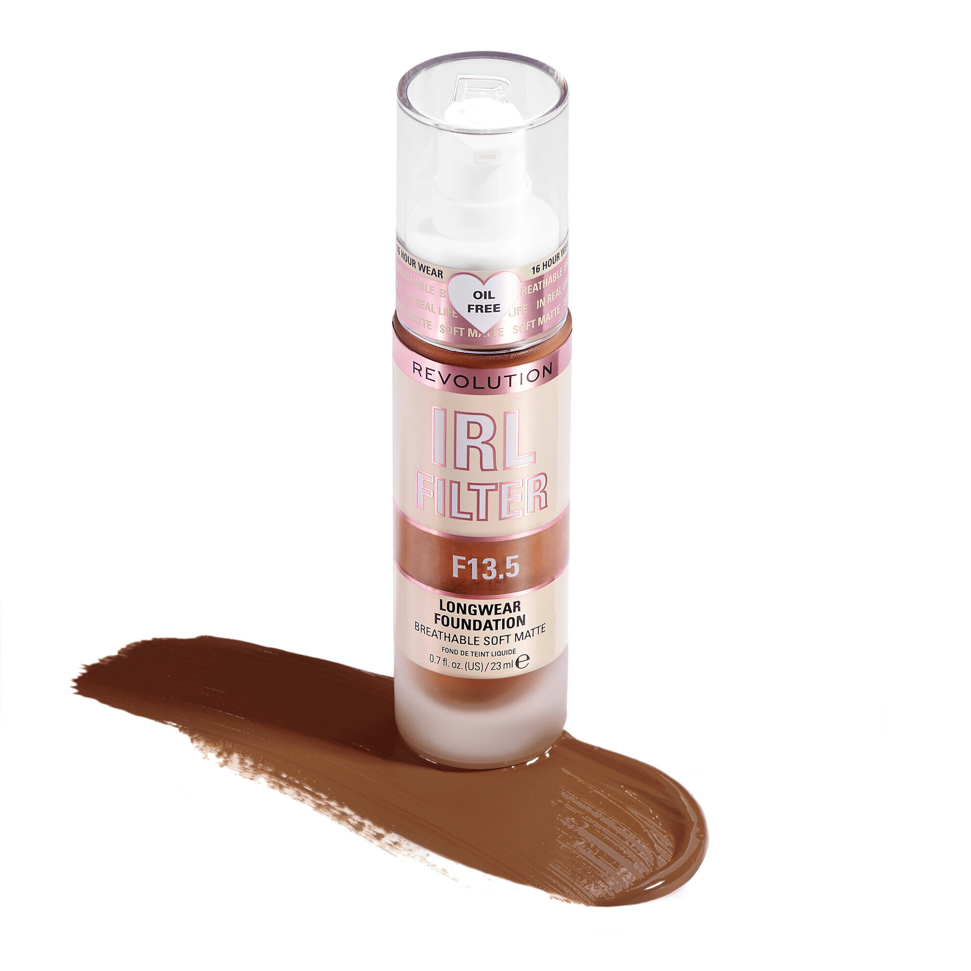 Revolution IRL Filter 16H Longwear Soft Matte Foundation F13.5