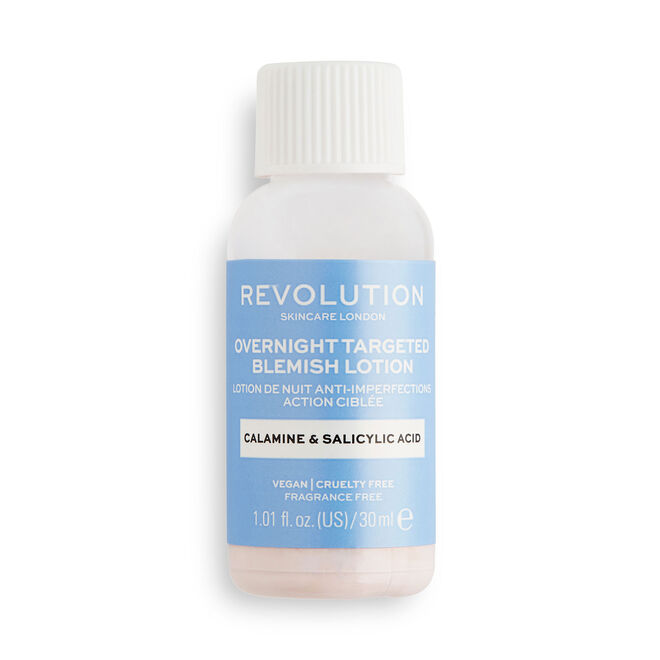 Revolution Skincare Salicylic Acid and Calamine Anti Blemish Overnight Drying Lotion