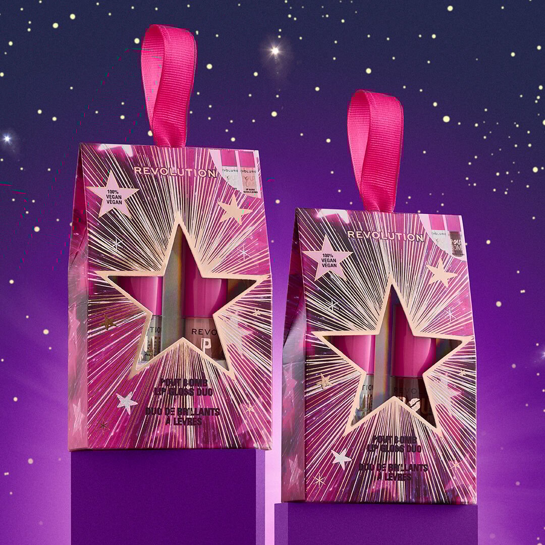 Revolution Pout Bomb Plumping Mini Lip Gloss Set