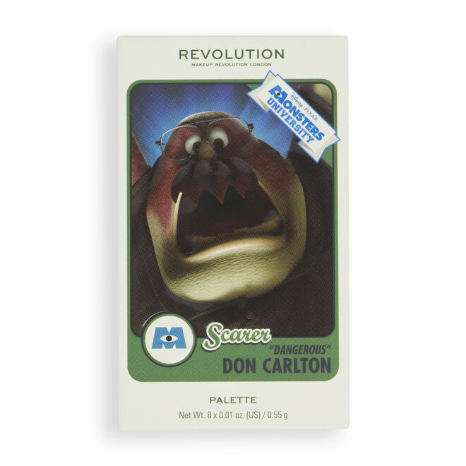 Disney Pixar’s Monsters University and Revolution Don Carlton-inspired Scare Card Eyeshadow Palette