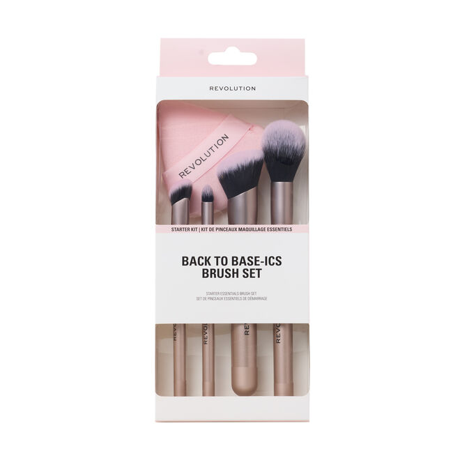 Revolution Back To Base-ics Starter Essentials Makeup Brush Set ...