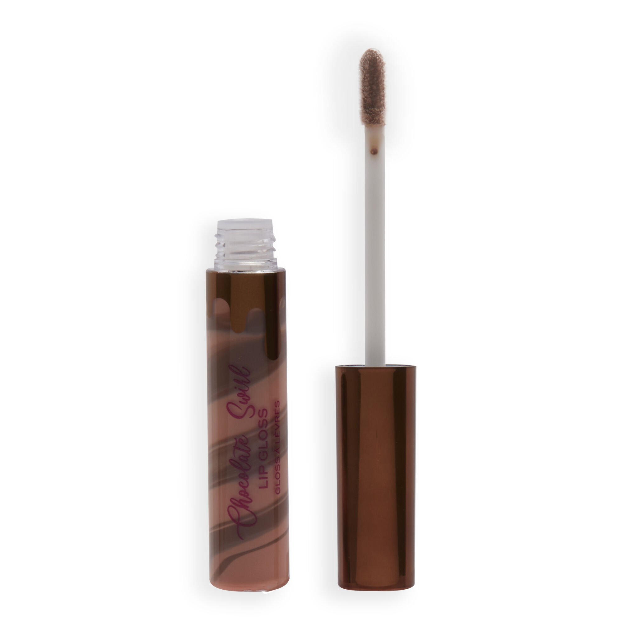I Heart Revolution Soft Swirl Gloss Chocolate Lip Vanilla Gelato