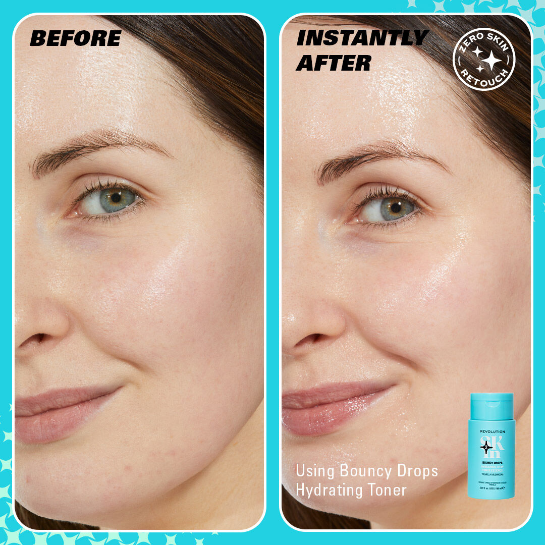 Revolution Skin Bouncy Drops Tremella Mushroom Hydrating Jelly Toner