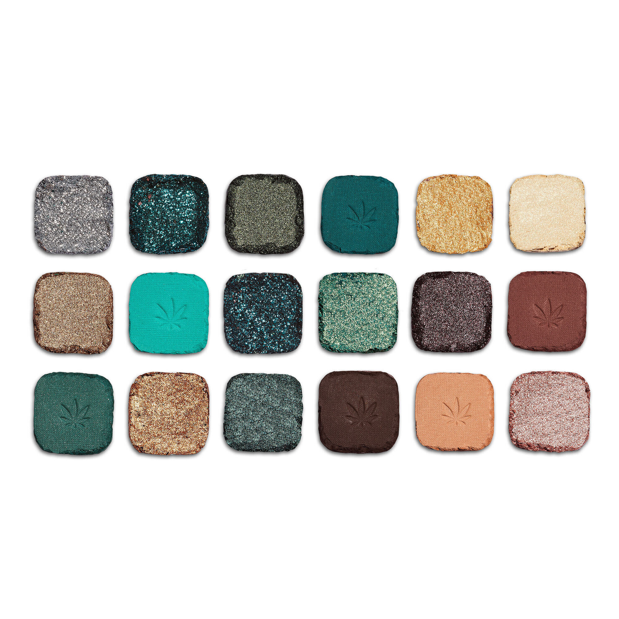 Makeup Revolution Forever Flawless Chilled with cannabis sativa Eyeshadow Palette
