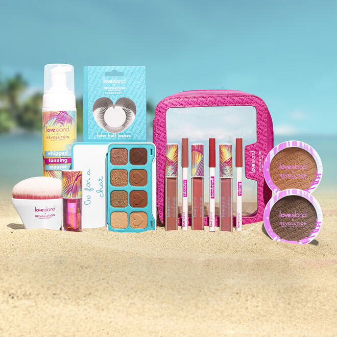 Love Island x Makeup Revolution Cosmetics Bag