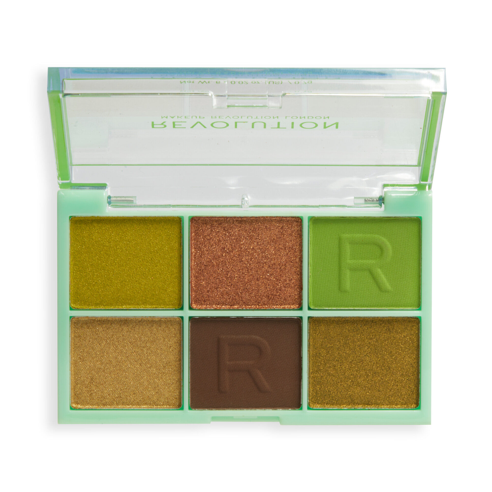 Makeup Revolution Mini Colour Reloaded Palette Its Giving Green